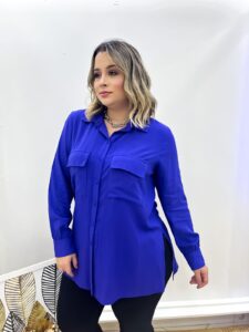 blusa azul