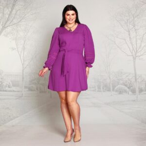 vestido roxo