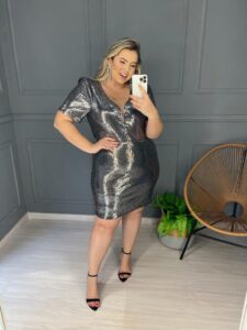 Vestido paete